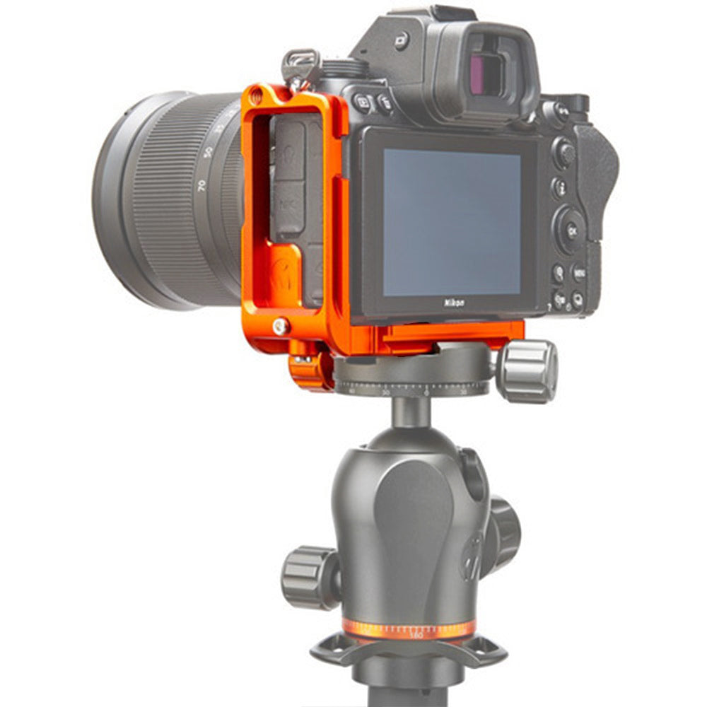 Mirrorless camera accessories like the 3 Legged Thing Zelda L-Bracket gives users easy access to the tilting screen and lens release buttons on Nikon cameras.