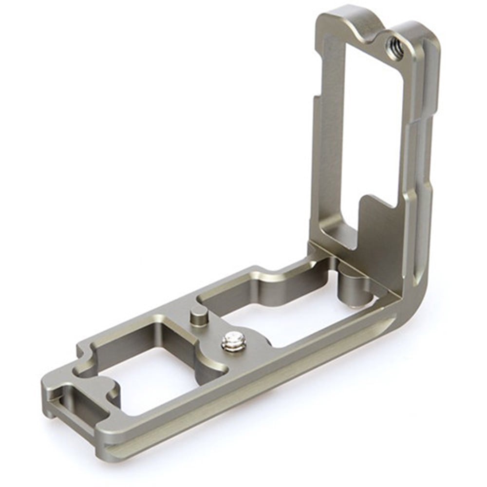 3 Legged Thing Zelda L-Bracket for Nikon Z-series cameras in grey with Arca-Swiss compatibility.
