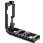 3 Legged Thing Zooey L-Bracket designed for Nikon Z8 mirrorless camera with Arca-Swiss compatibility.