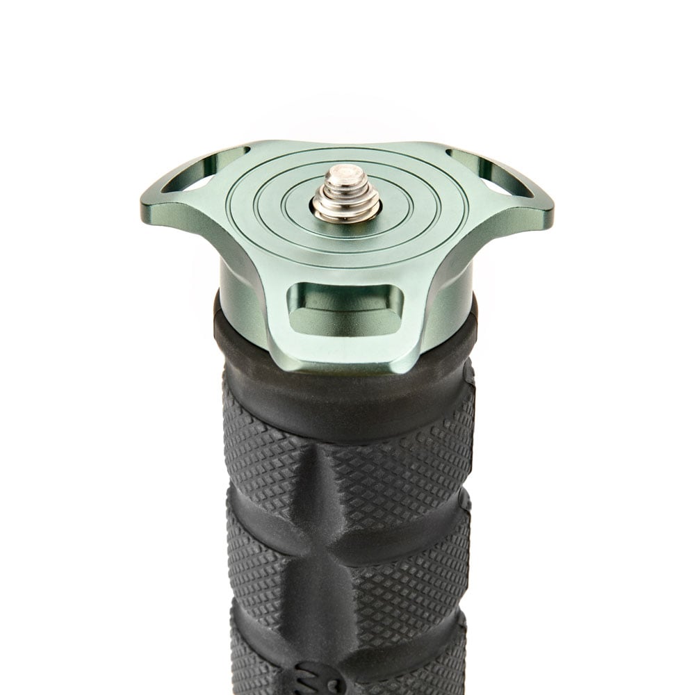 3 Legged Thing Alan 2.0 professional carbon fibre monopod with 60 kg load capacity and 5-section compact design.