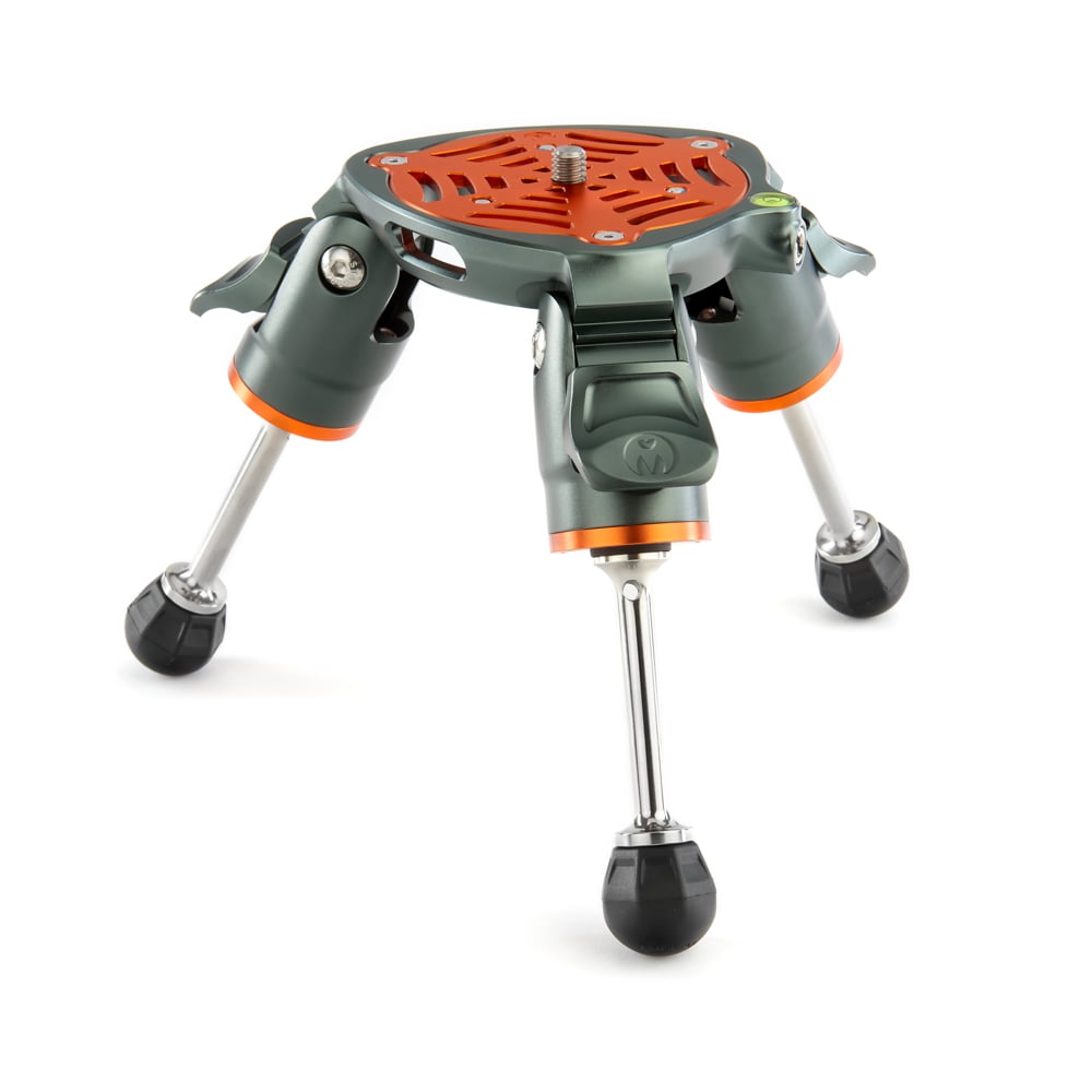 3 Legged Thing Legends Tommy Carbon Fibre Tripod (Grey) with robust design and heavy-duty support for professional photography setups.