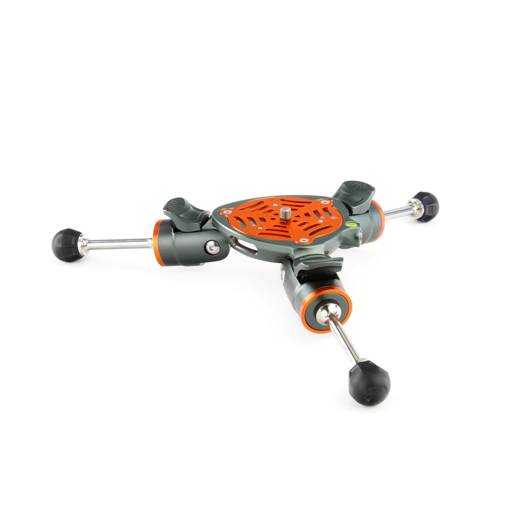 3 Legged Thing Legends Tommy Carbon Fibre Tripod (Grey) with robust design and heavy-duty support for professional photography setups.