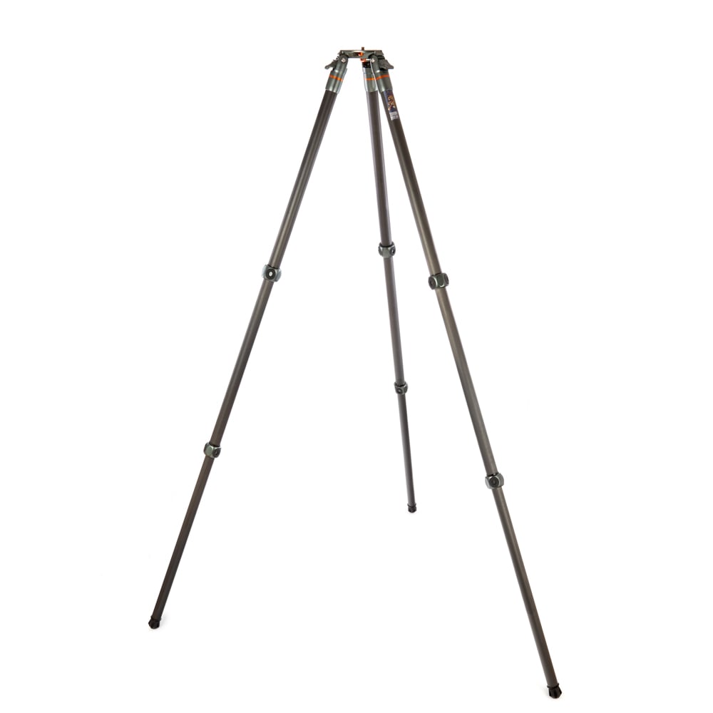 3 Legged Thing Legends Tommy Carbon Fibre Tripod (Grey) with robust design and heavy-duty support for professional photography setups.
