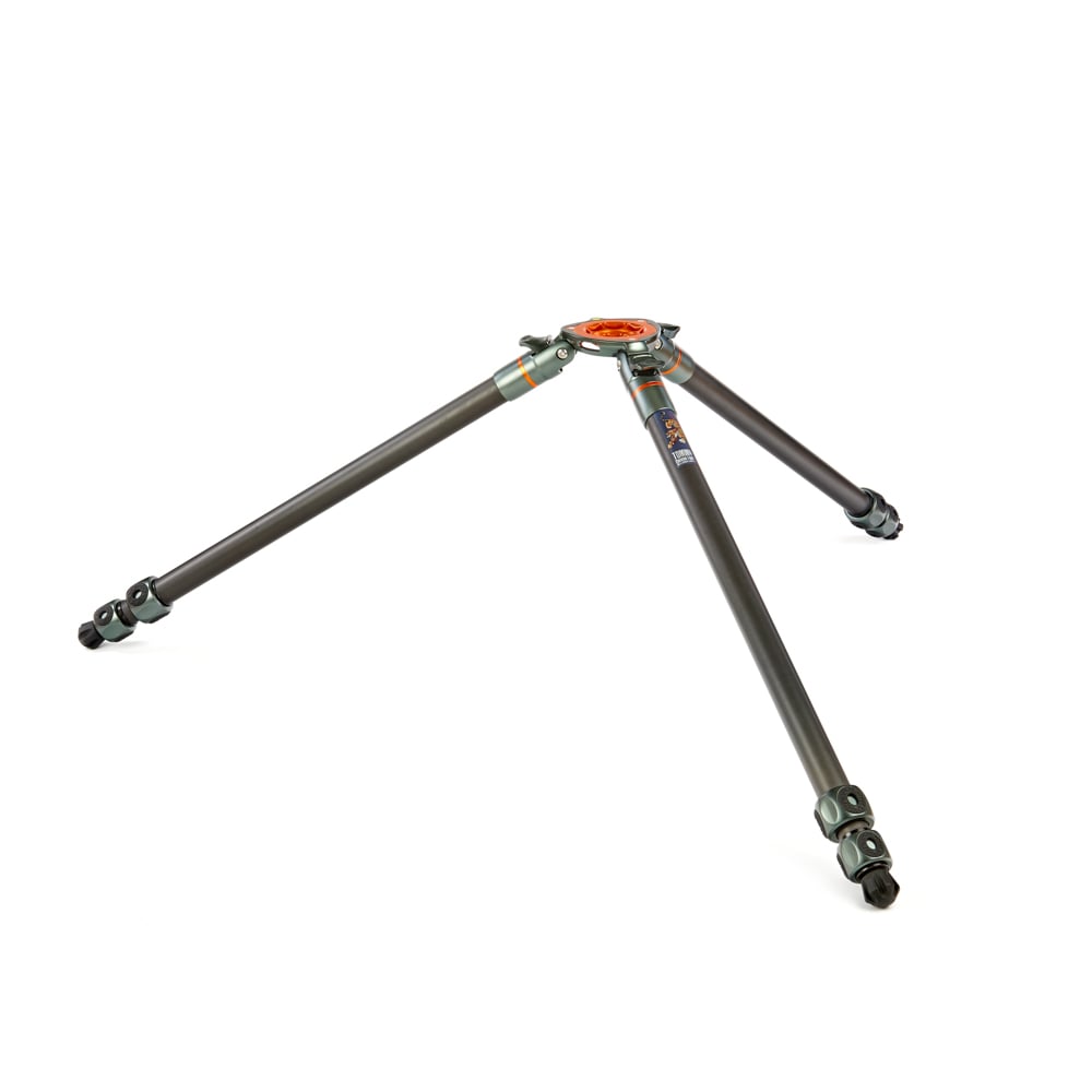 3 Legged Thing Legends Tommy Carbon Fibre Tripod (Grey) with robust design and heavy-duty support for professional photography setups.