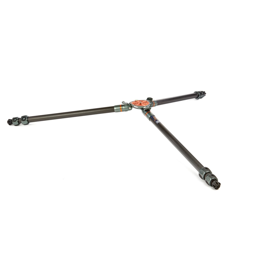 3 Legged Thing Legends Tommy Carbon Fibre Tripod (Grey) with robust design and heavy-duty support for professional photography setups.