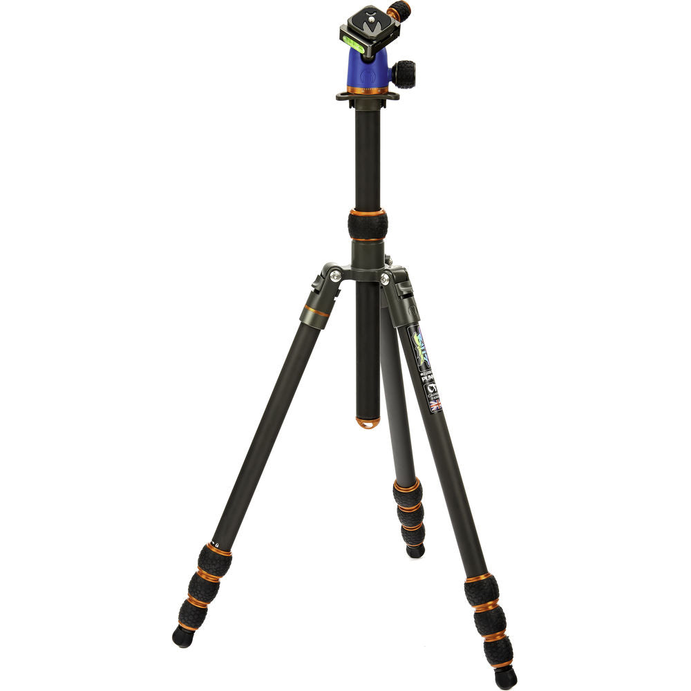 3 Legged Thing Punks Billy Tripod with AirHed Neo Ball Head in blue for stable, versatile photography support.