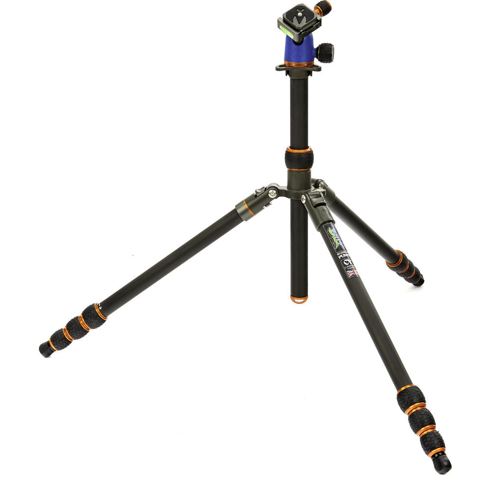 3 Legged Thing Punks Billy Tripod with AirHed Neo Ball Head in blue for stable, versatile photography support.