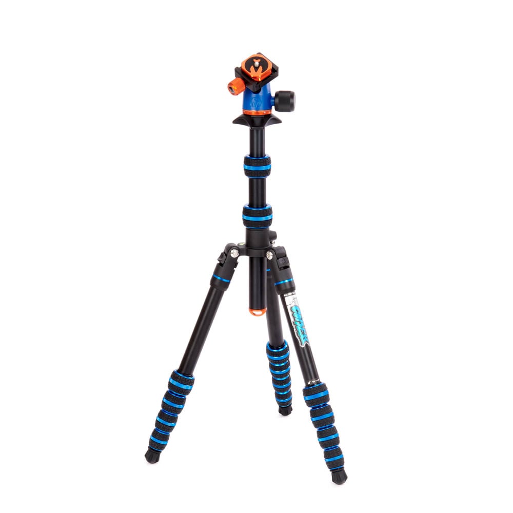 3 Legged Thing Punks Corey 2.0 tripod with AirHed Neo 2.0 Ball Head, compact and portable support for photography and travel.