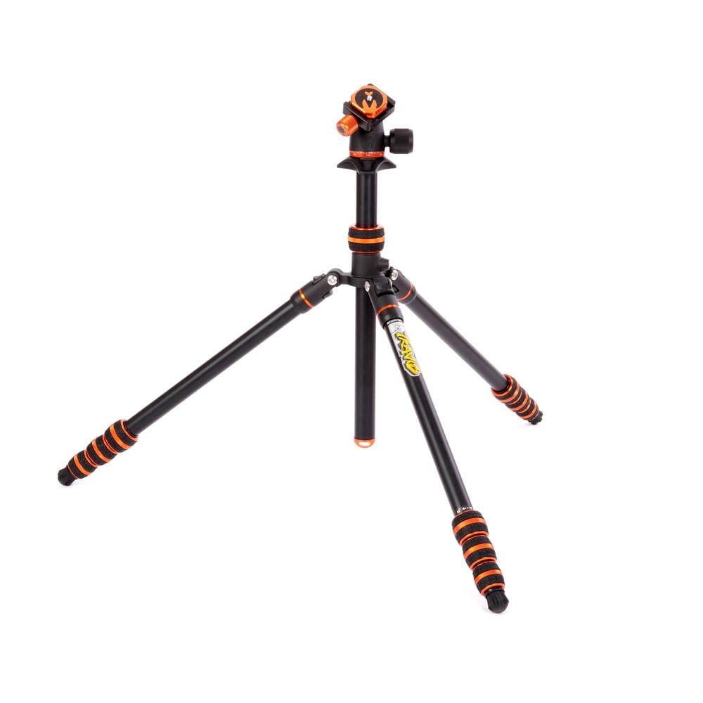 3 Legged Thing Punks Travis 2.0 tripod with AirHed Neo 2.0 Ball Head, durable all-round support for photography and video.