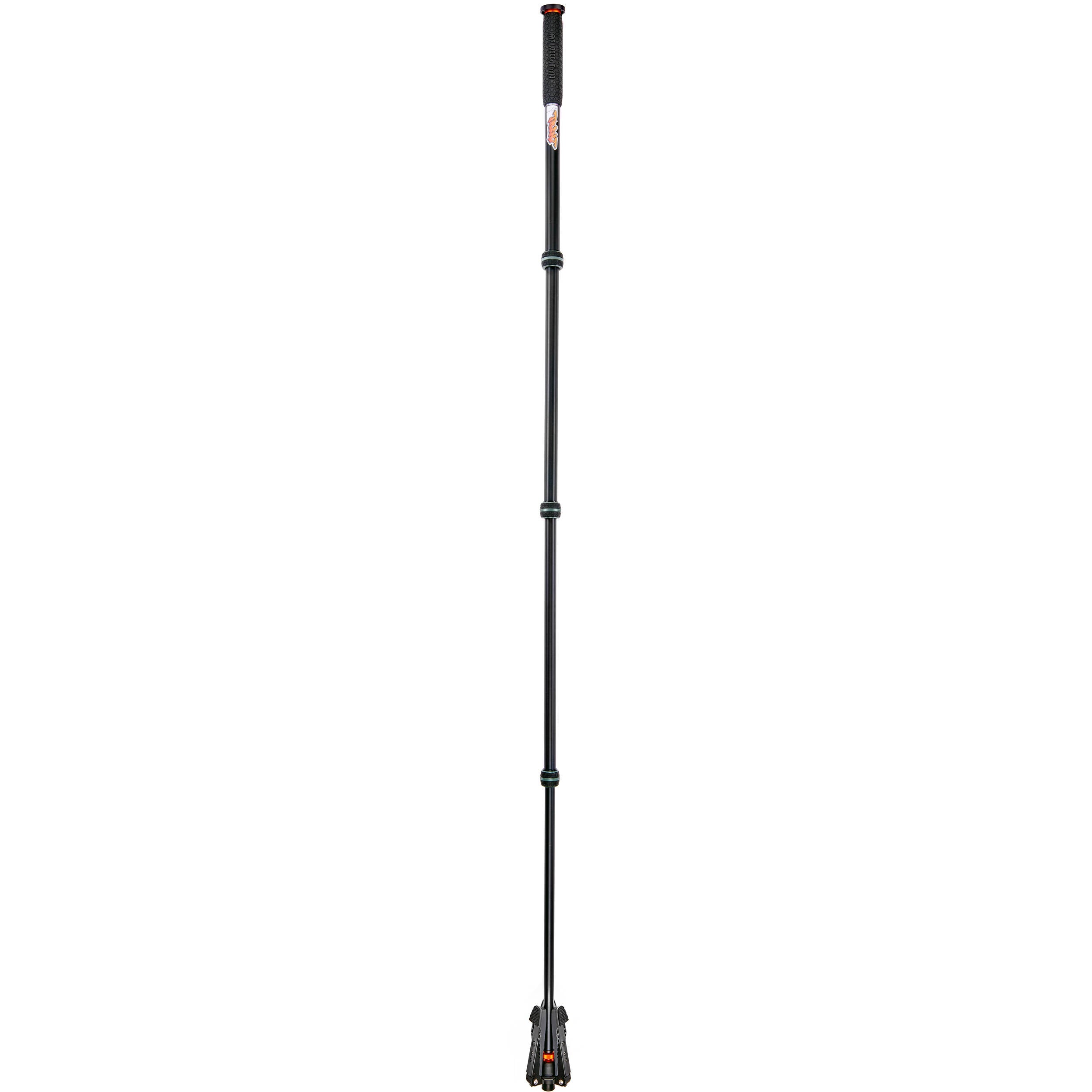 3 Legged Thing Trent Monopod Superkit in grey with interchangeable tripod footwear for professional stability.