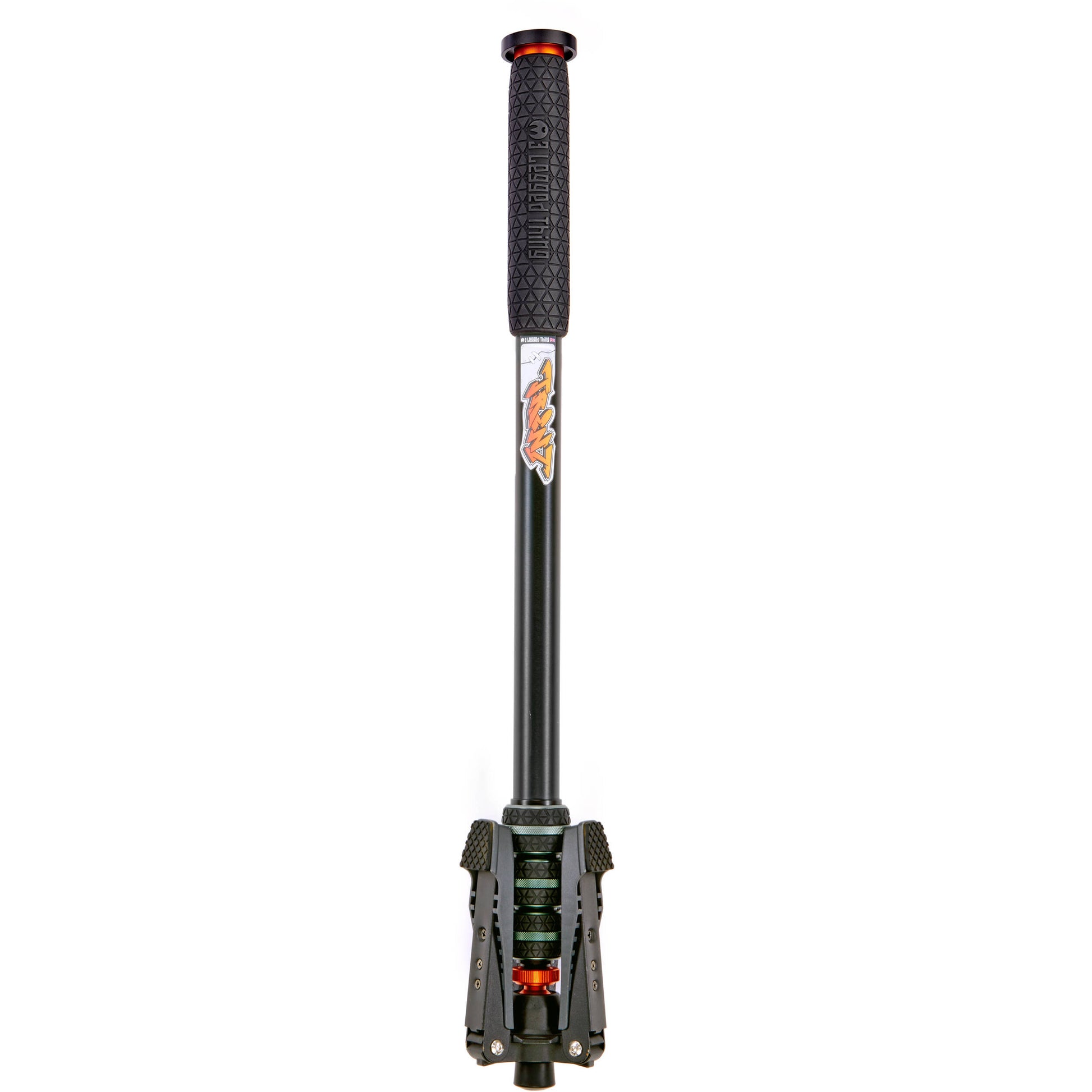 3 Legged Thing Trent Monopod Superkit in grey with interchangeable tripod footwear for professional stability.