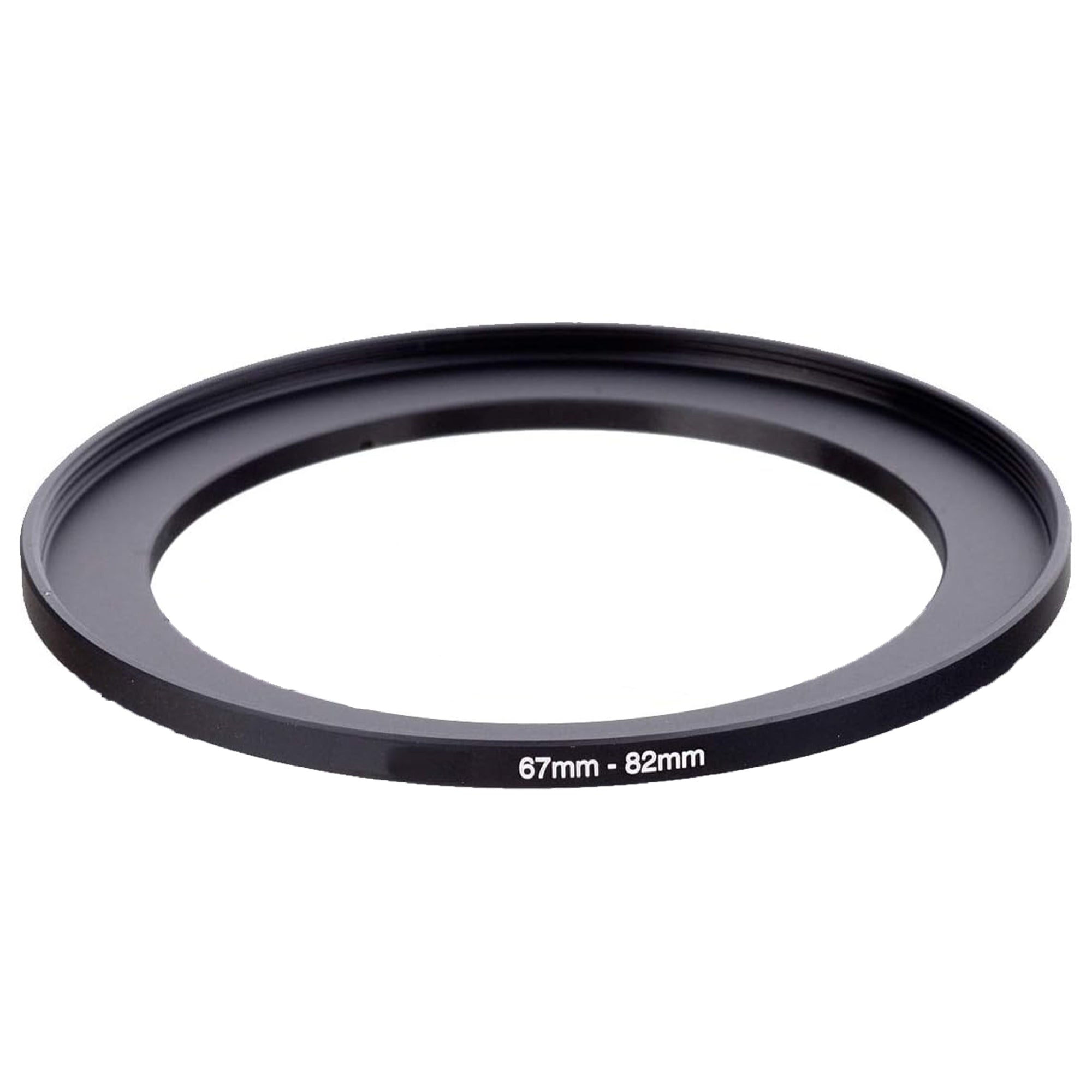 The durable 82-67mm Step Ring is a step-down ring permitting the use of 82mm threaded filters on a 67mm threaded lens. 
