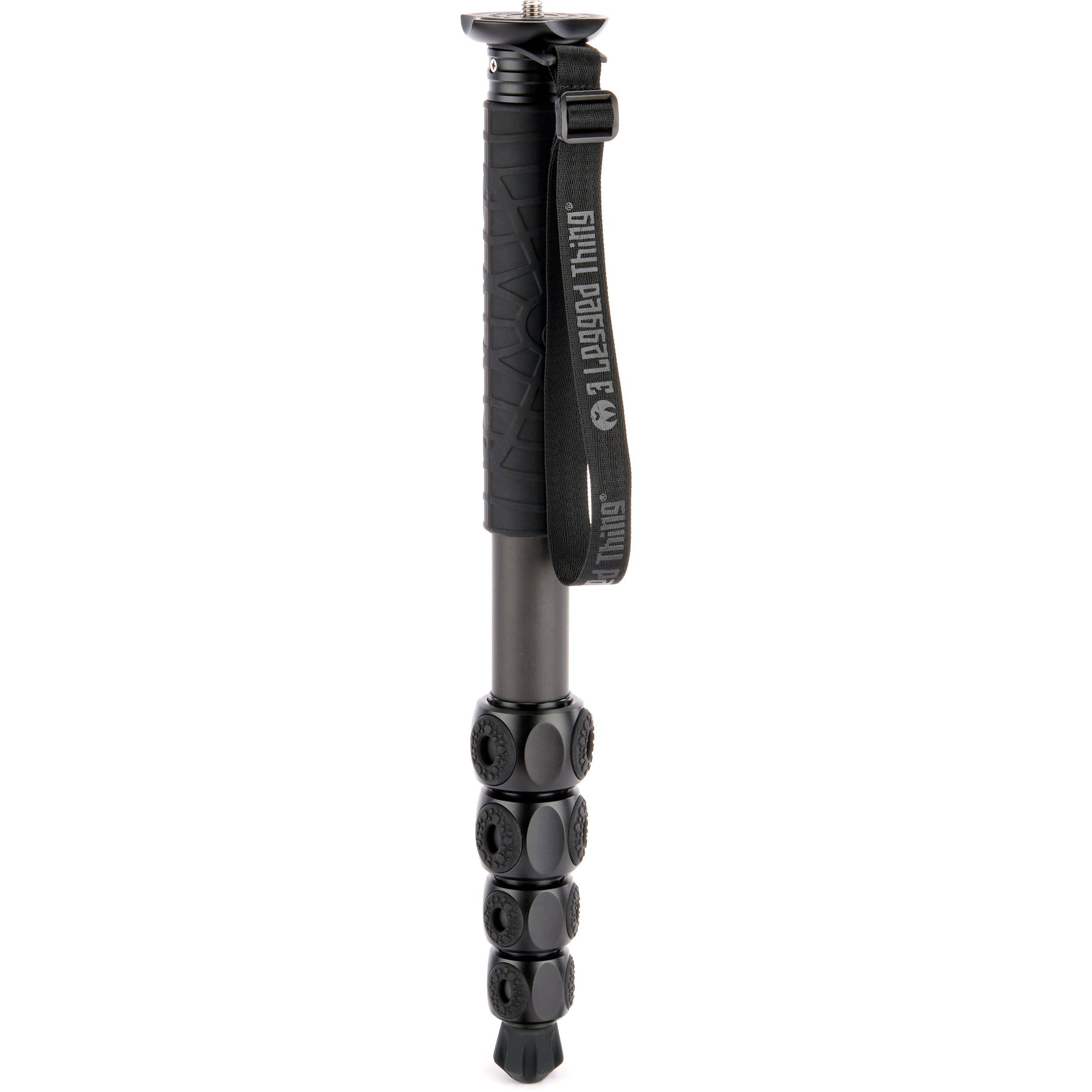3 Legged Thing Legends Alana Carbon Fibre Monopod in Black – a strong, lightweight support tool designed for fast-paced photo and video work.