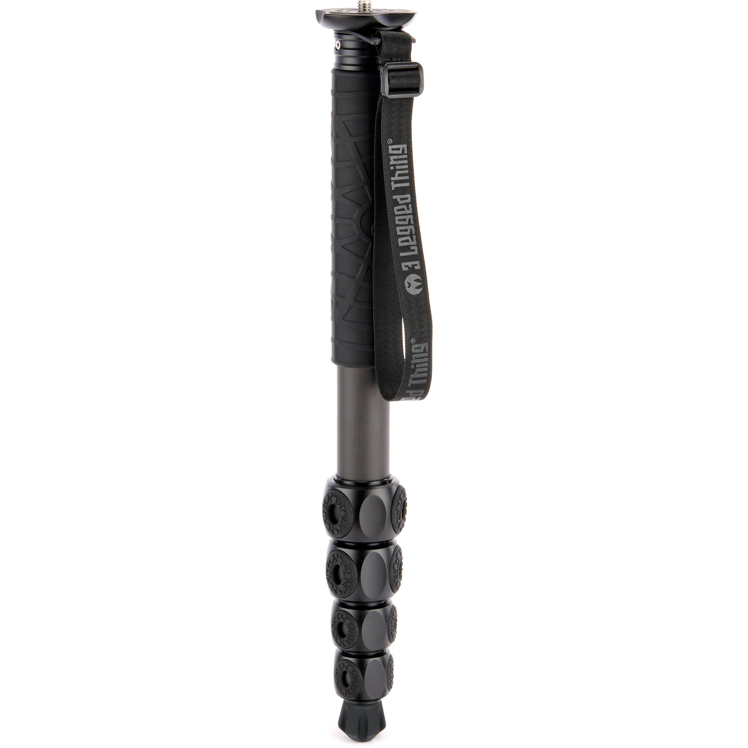3 Legged Thing Legends Alana Carbon Fibre Monopod in Black – a strong, lightweight support tool designed for fast-paced photo and video work.
