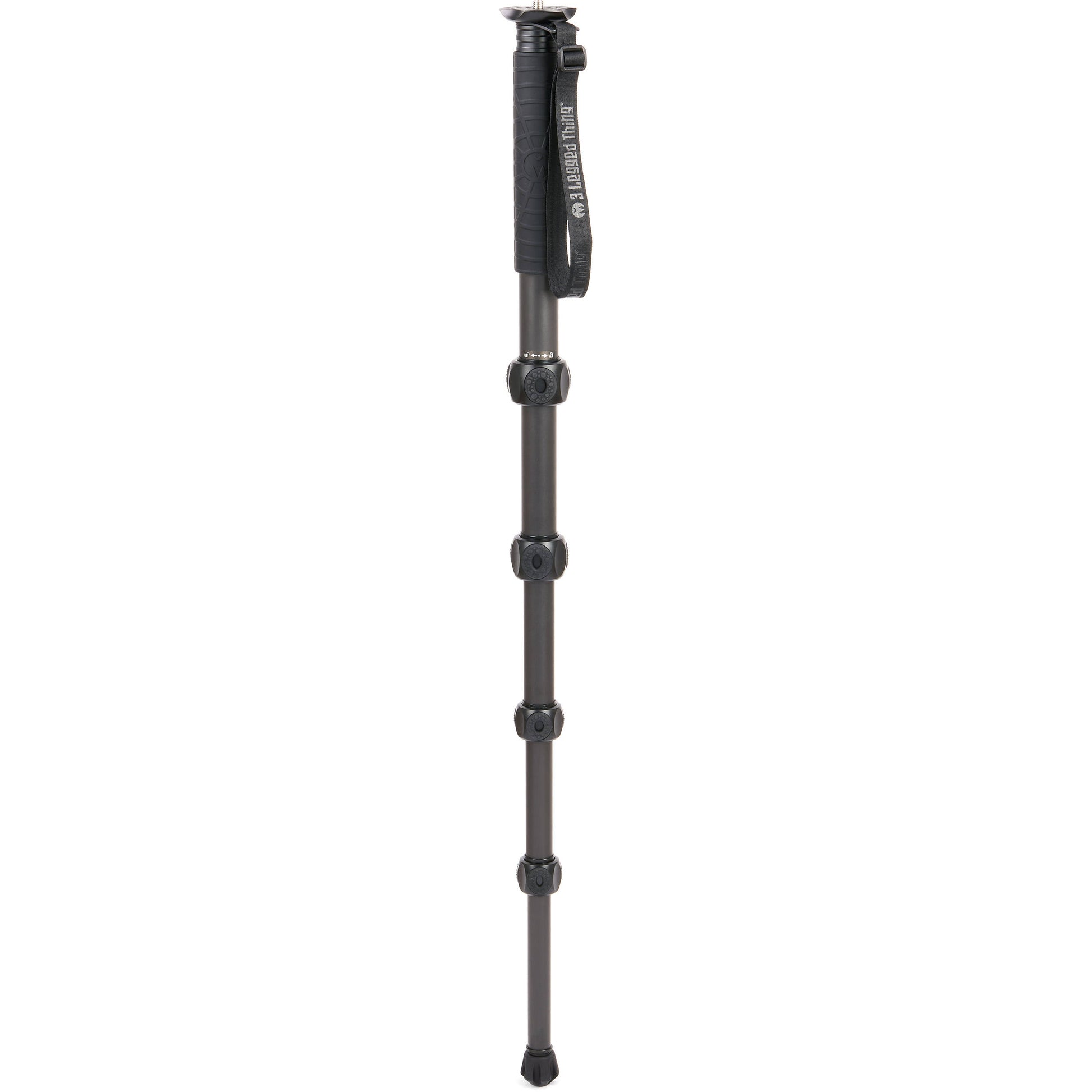 3 Legged Thing Legends Alana Carbon Fibre Monopod in Black – a strong, lightweight support tool designed for fast-paced photo and video work.