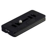 Benro PU-85 Quick Release Plate, 85mm Arca-type plate for secure DSLR and mirrorless camera mounting.
