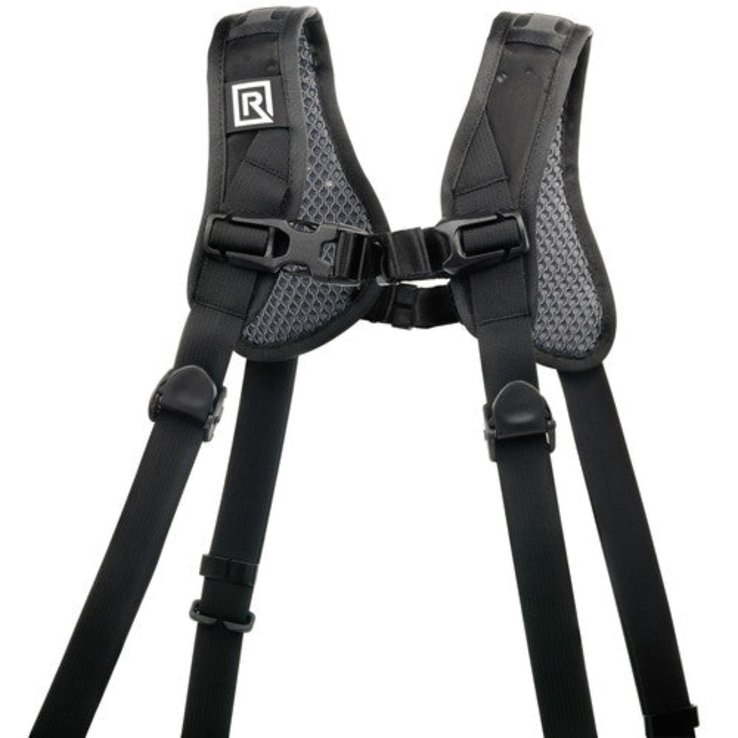Designed with the utmost comfort in mind and with a well-ventilated nylon-webbed harness, including non-slip mesh pads that cushion your back. 