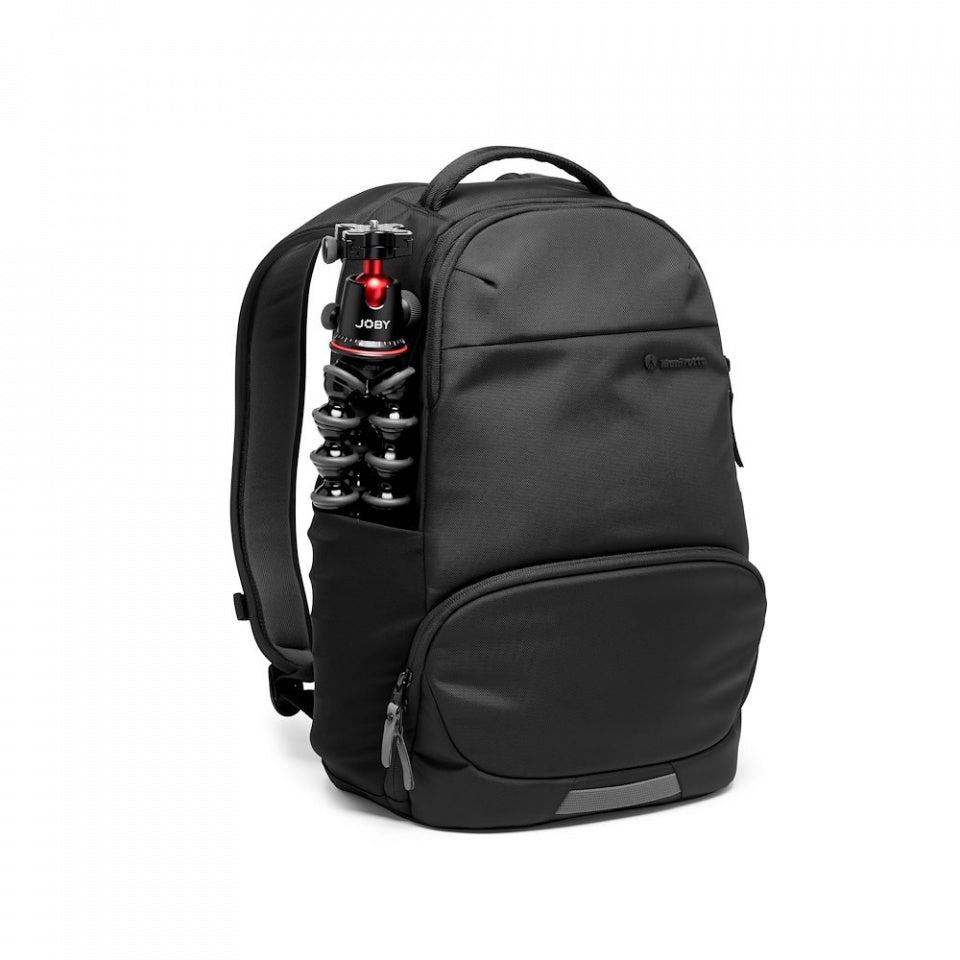 Manfrotto Advanced Active Backpack III for camera, lenses, 14" laptop, with padded protection and water-resistant design.