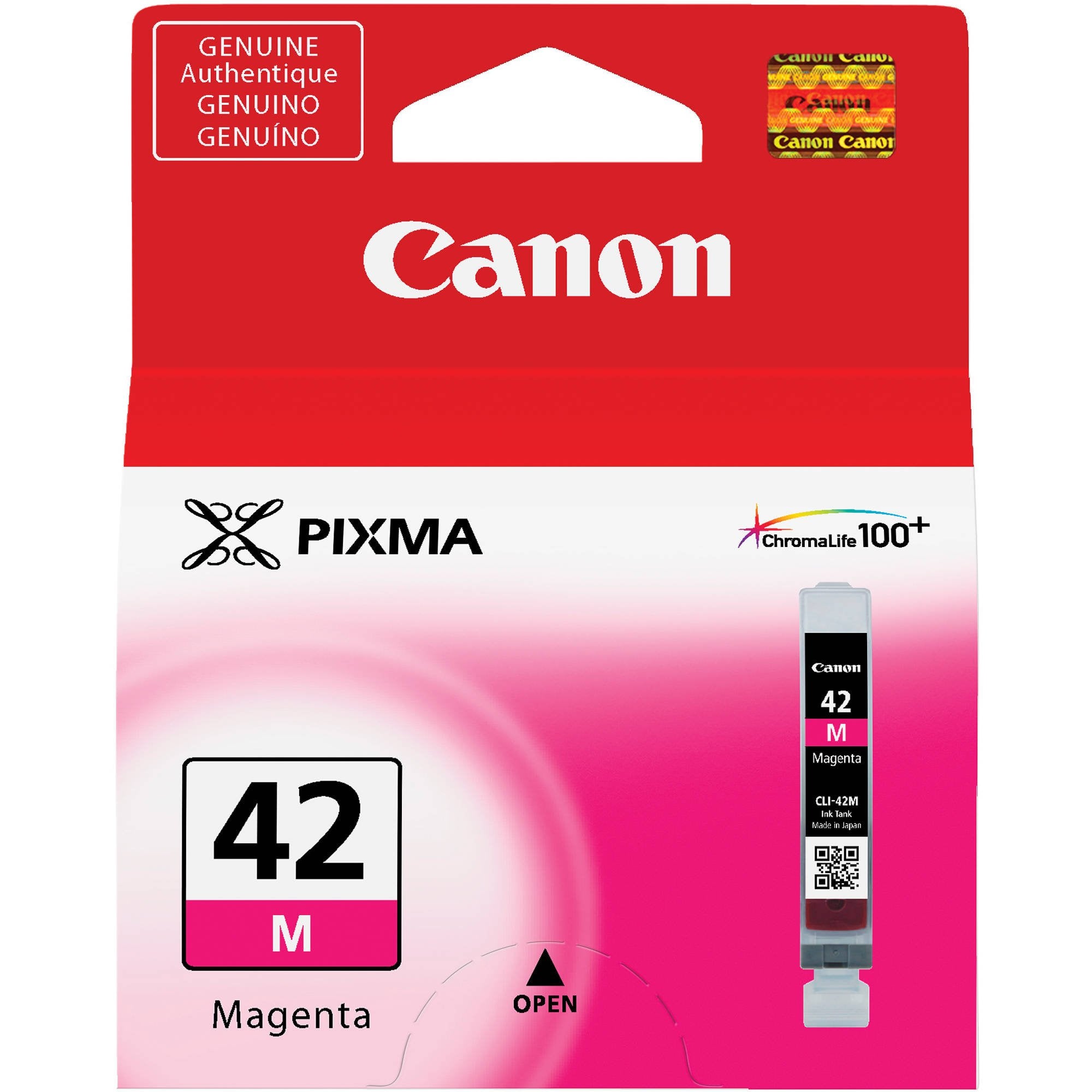 The magenta ink tank allows you to print up to 416 photos in 10x15cm or 48 in A3+ size.