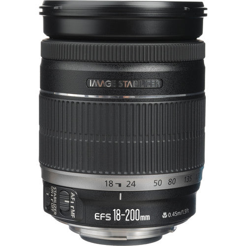 Used Canon EF-S 18-200mm F/3.5-5.6 IS