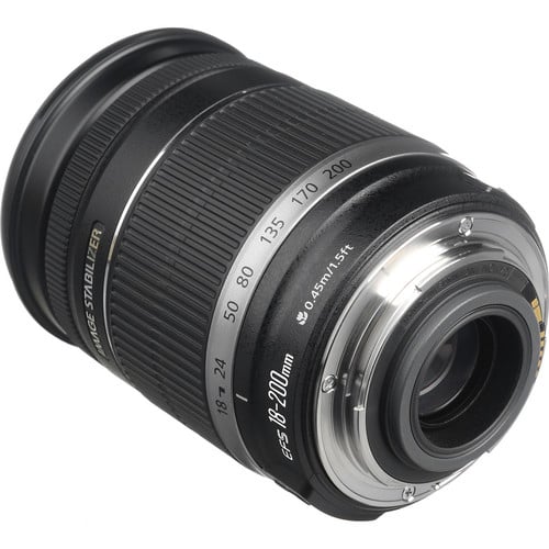 Used Canon EF-S 18-200mm F/3.5-5.6 IS
