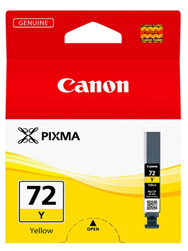 Canon PGI-72 yellow ink refill bottle for PIXMA PRO-10 printer