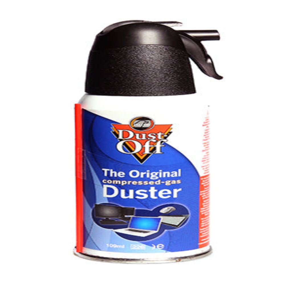 The Dust-Off Junior Air Cans are ideal sizes to carry and clean your gear when you're on the go.
