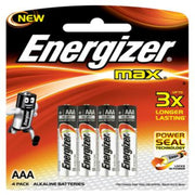 Energizer Max batteries deliver long-lasting, reliable power for everyday devices like flashlights, smoke detectors, radios, toys, and more.