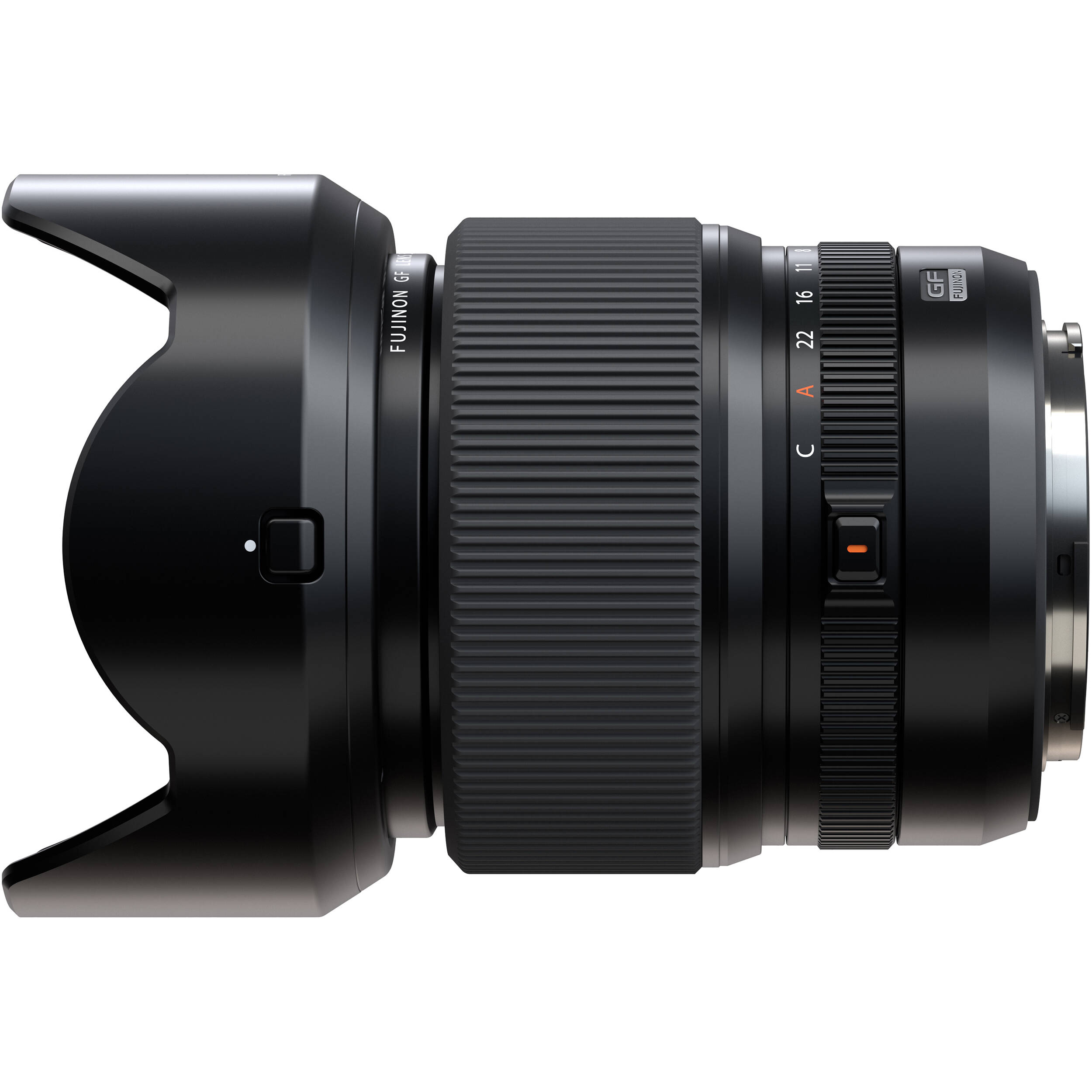 Fujifilm GF 55mm f/1.7 R WR. Medium-format prime with f/1.7, sharp optics, weather-resistant build, and beautiful bokeh for portraits.
