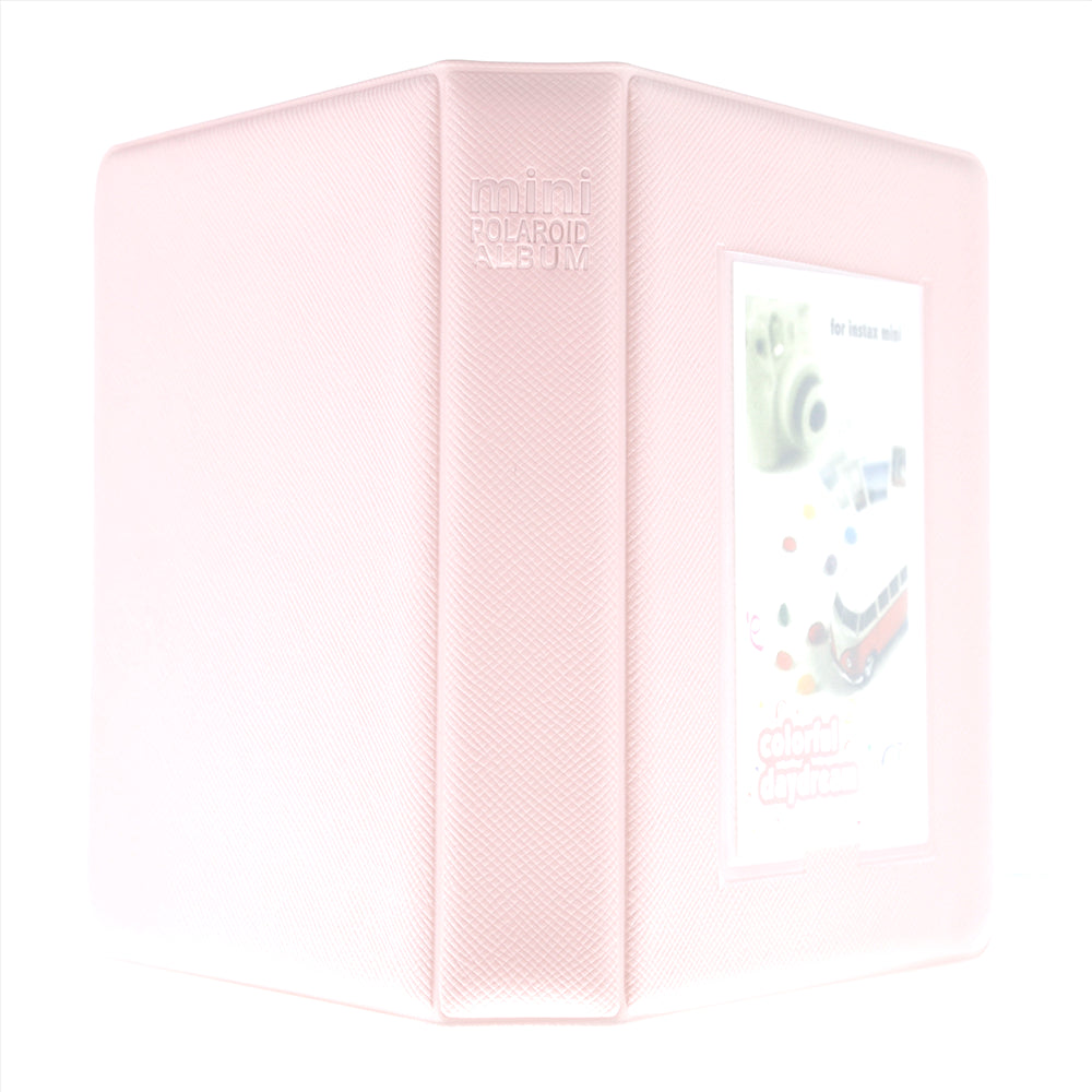 Pink phone case with brand name on a white background