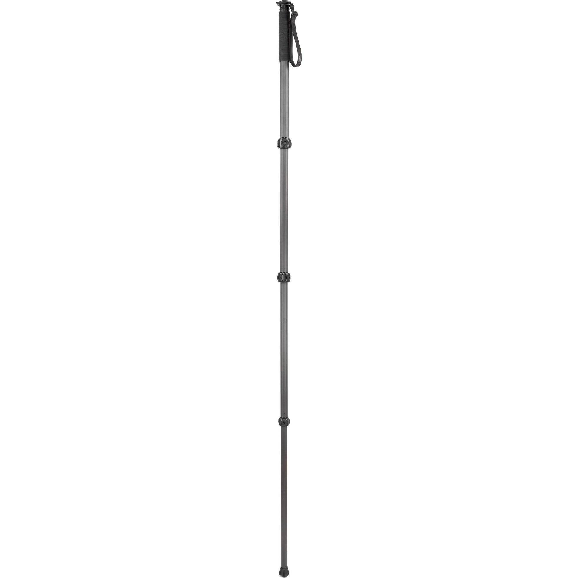 3 Legged Thing Lance Carbon Fibre Monopod (Black) for professional photography and videography, lightweight and adjustable.