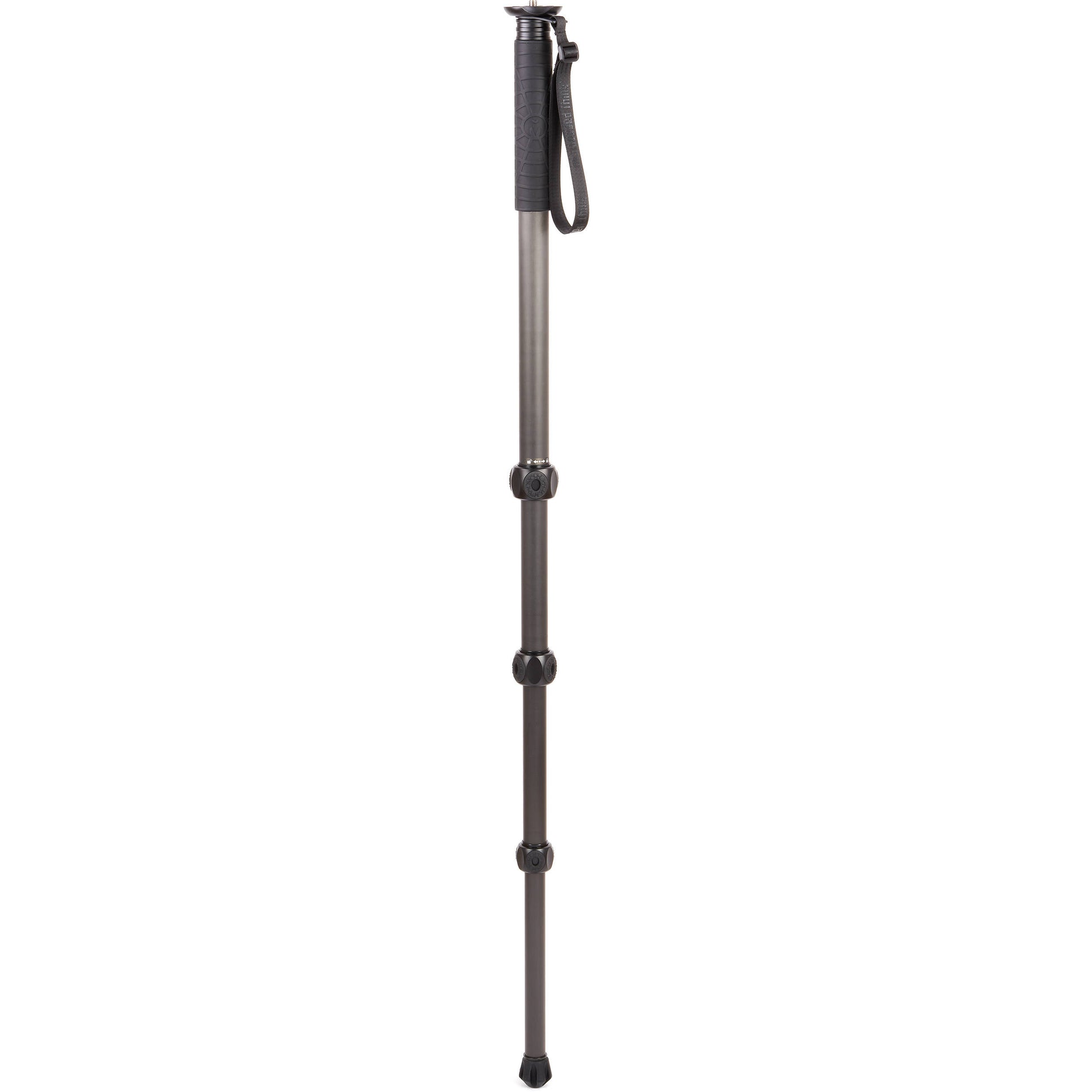 3 Legged Thing Lance Carbon Fibre Monopod (Black) for professional photography and videography, lightweight and adjustable.