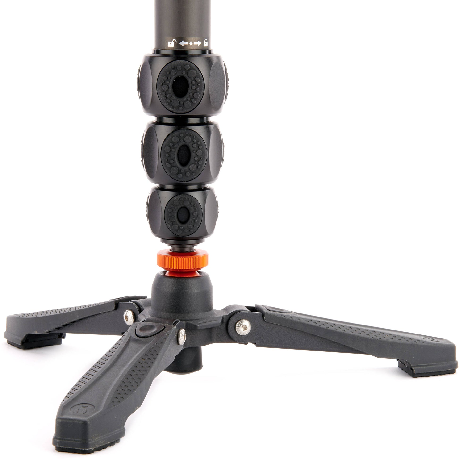 3 Legged Thing Lance Monopod Superkit (Black) with carbon fibre build, ball head, and accessories for stable photography and video.
