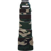 LensCoat neoprene cover for Sony FE 200-600mm G OSS lens, providing protection and camouflage for wildlife and outdoor photography.