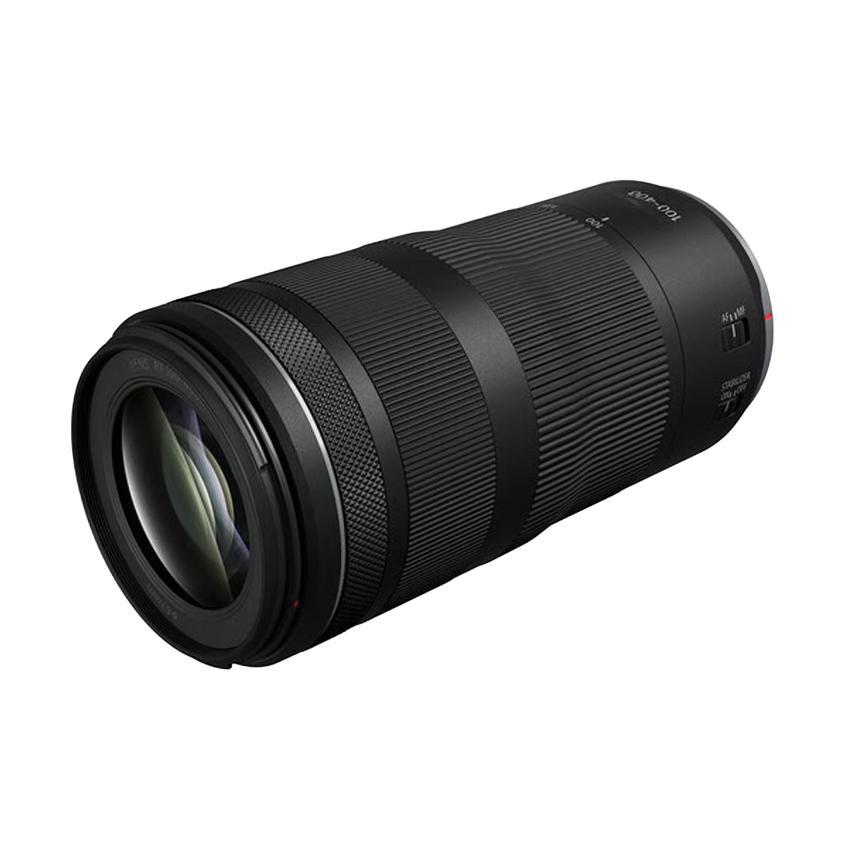 Camera lens on a white background