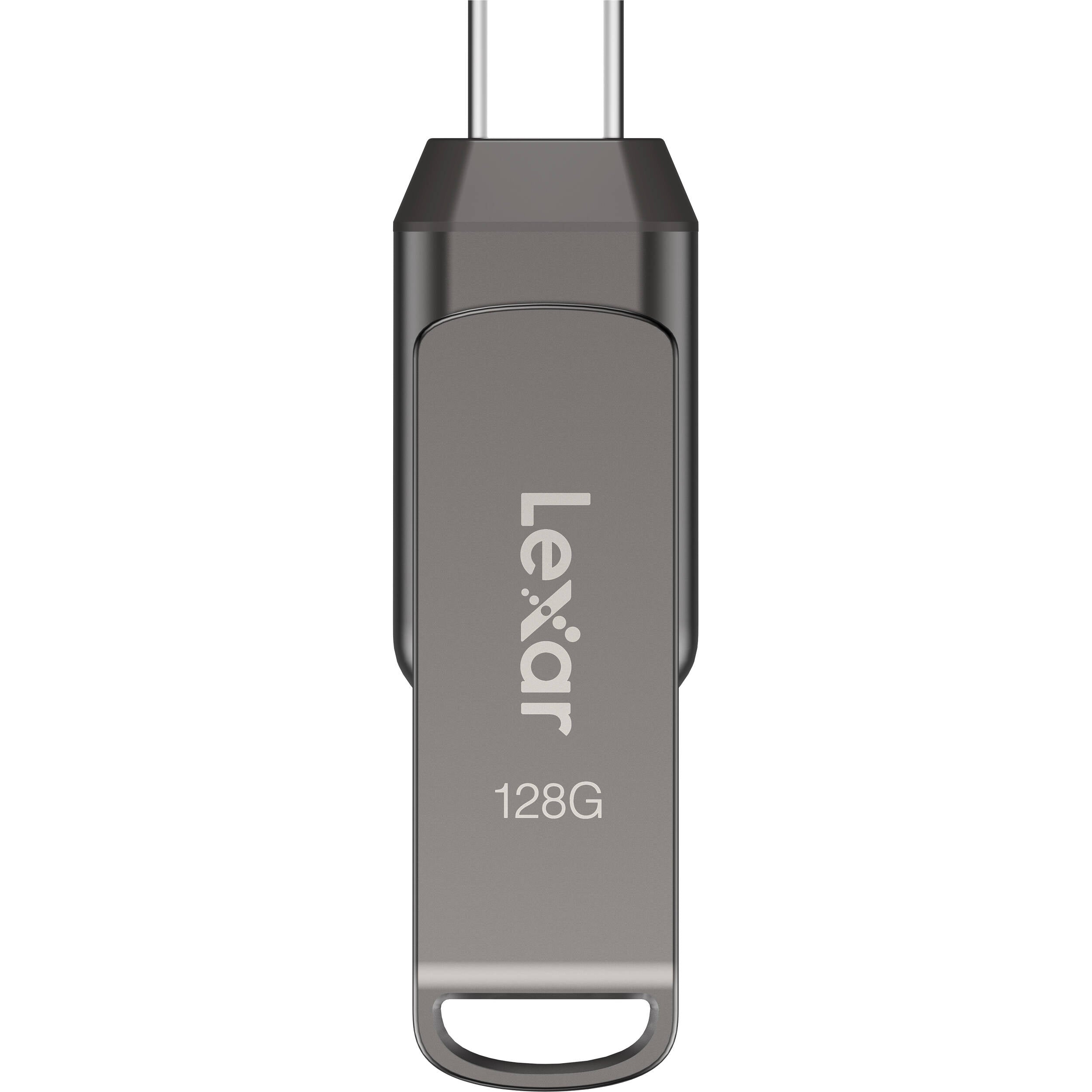 Lexar JumpDrive Dual Drive D400 USB 3.2 Type-C (128GB) – versatile storage with USB-C and USB-A compatibility for fast, easy file transfers.