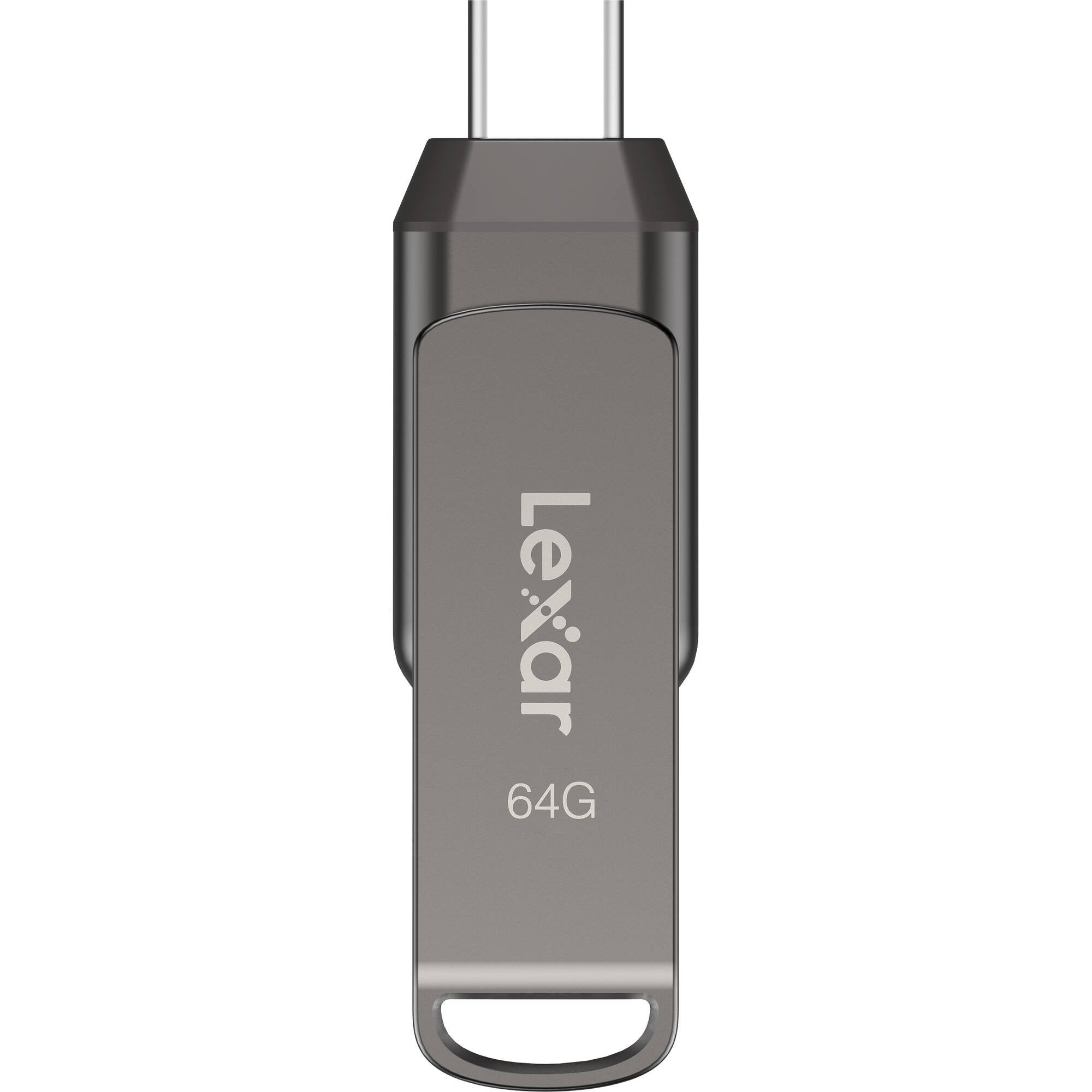 Lexar JumpDrive Dual Drive D400 USB 3.2 Type-C (64GB) – seamless file transfer between USB-C and USB-A devices with faster speeds.