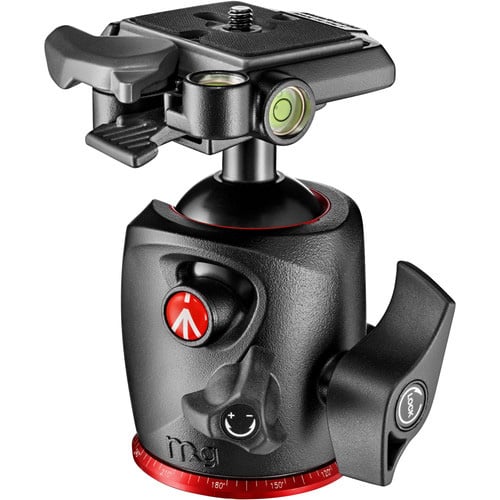 This Manfrotto kit combines the sturdy 055 Aluminium 3-section tripod with a XPRO Q2 ball head with quick-release camera plate for effortless versatility.