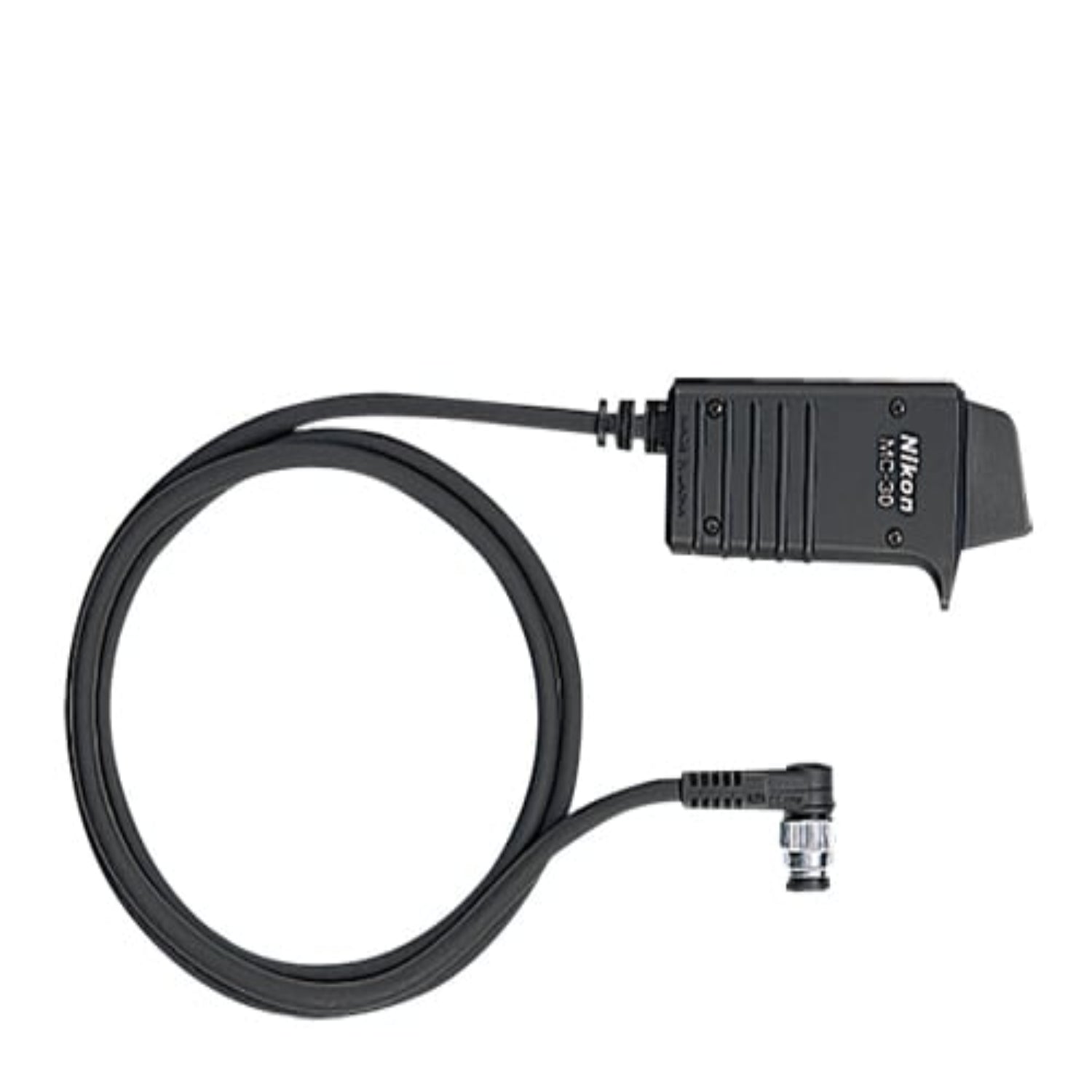 Compact 2.5 ft remote trigger release with trigger-lock function for long exposures and bulb shooting. Enables precise, hands-free camera firing for sharper results.