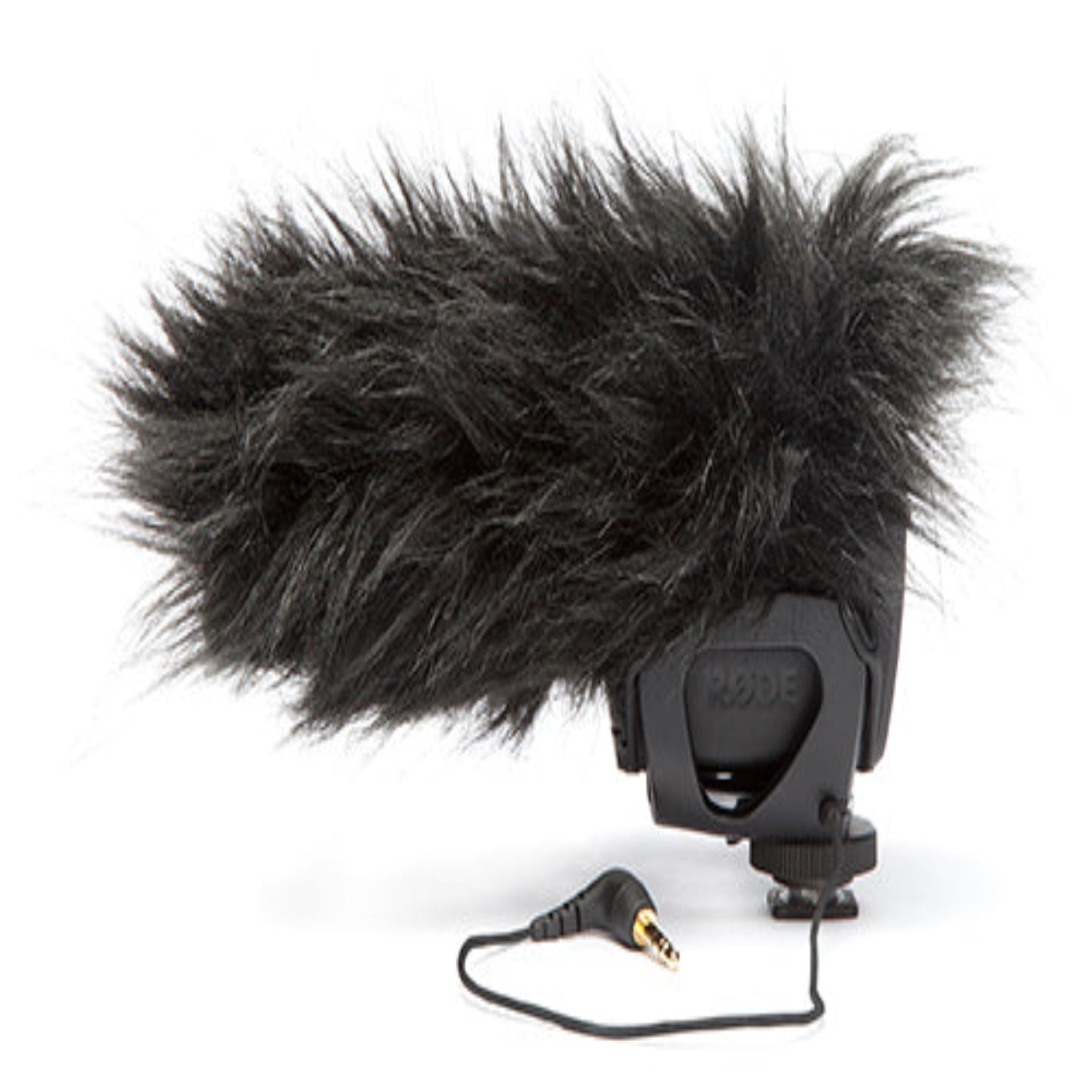 The DeadCat VMP is a furry wind cover for the VideoMic Pro, designed for use in windy environments.