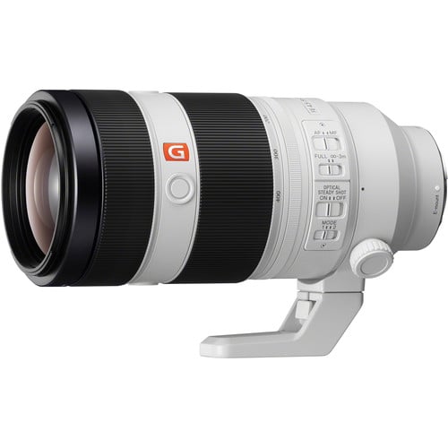 Sony FE 100-400mm f/4.5-5.6 GM OSS Lens – pro-grade telephoto zoom with fast autofocus, Optical SteadyShot, and razor-sharp image quality.