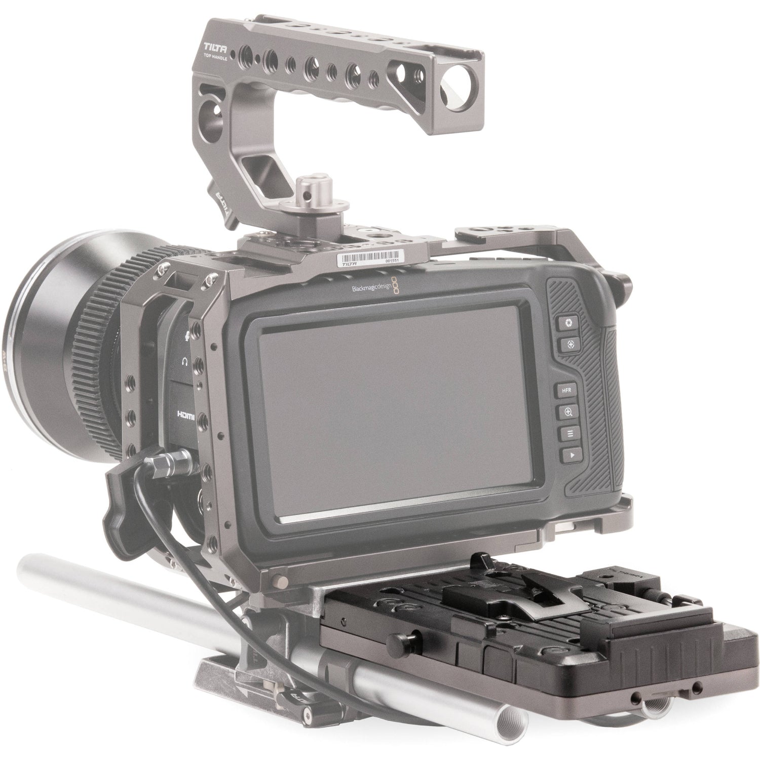 Power your camera and accessories effortlessly with Tiltaing Battery Plate v2. V-mount compatible, versatile outputs, sturdy build for Tilta cages.