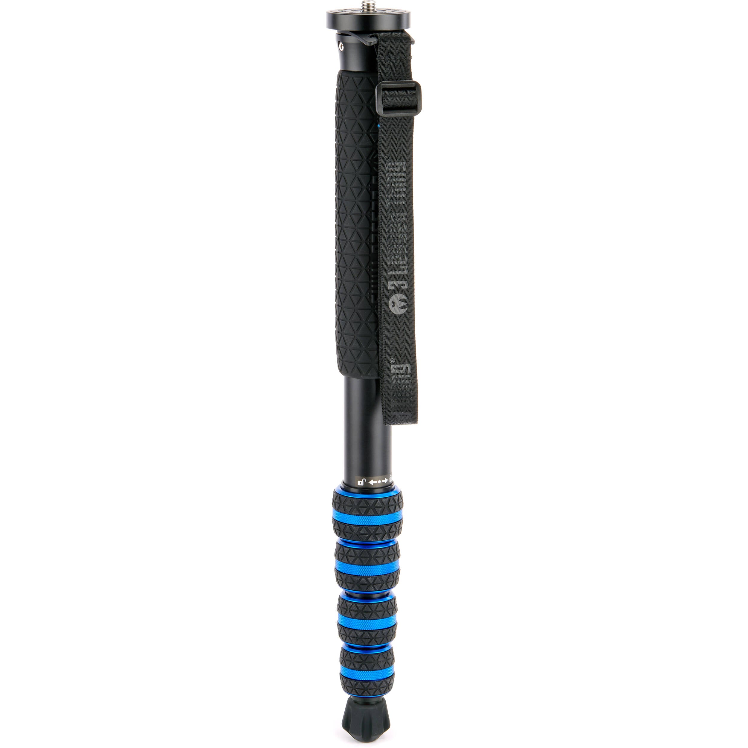 3 Legged Thing Taylor 2.0 Magnesium Alloy Monopod (Blue) for professional photography and videography.