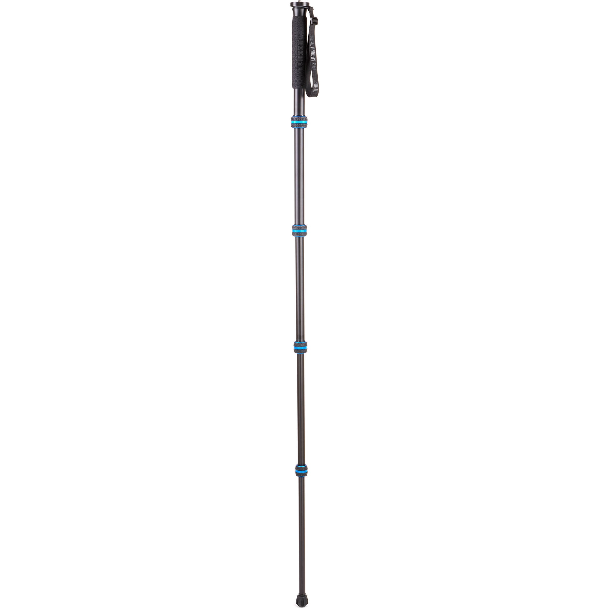 3 Legged Thing Taylor 2.0 Magnesium Alloy Monopod (Blue) for professional photography and videography.