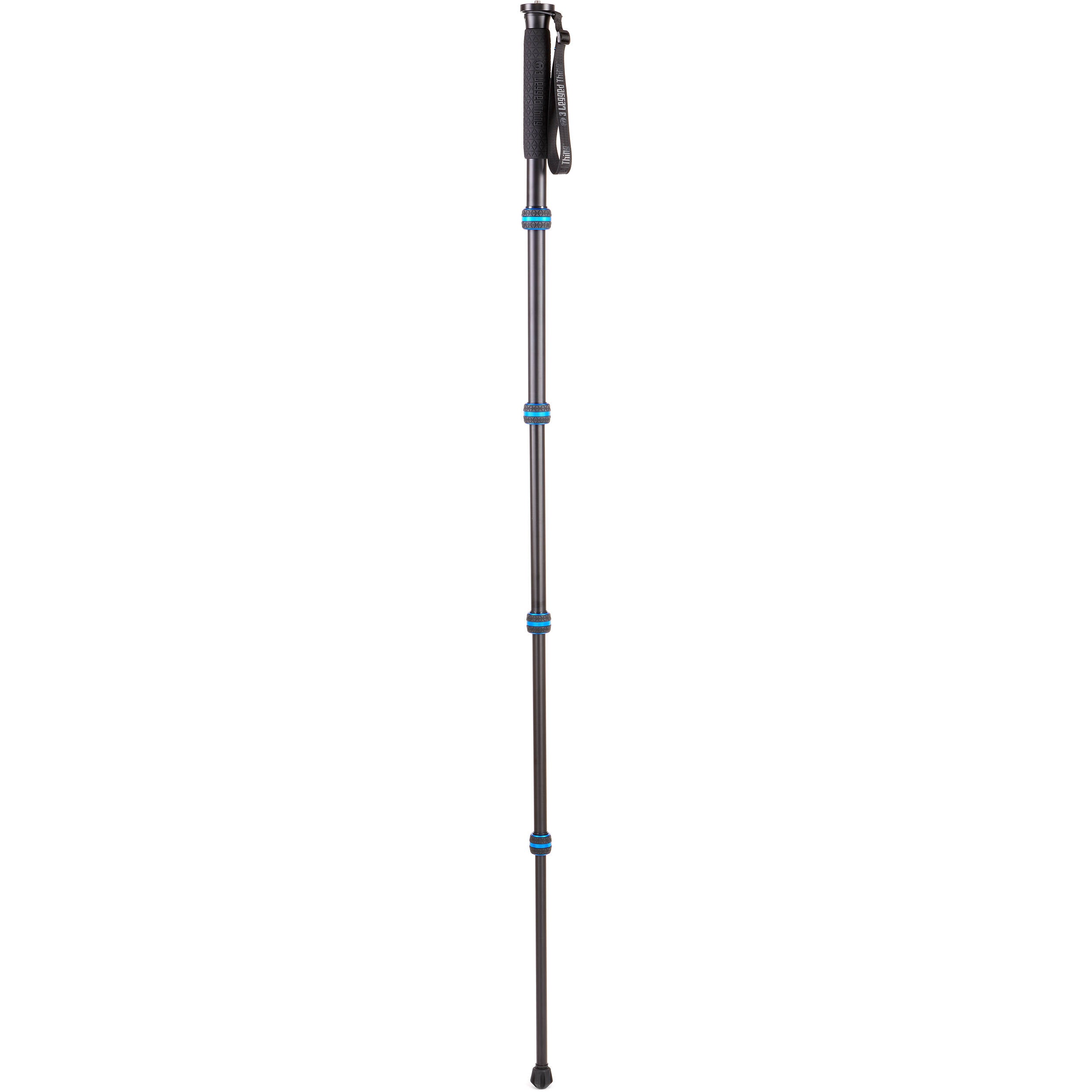 3 Legged Thing Taylor 2.0 Magnesium Alloy Monopod (Blue) for professional photography and videography.