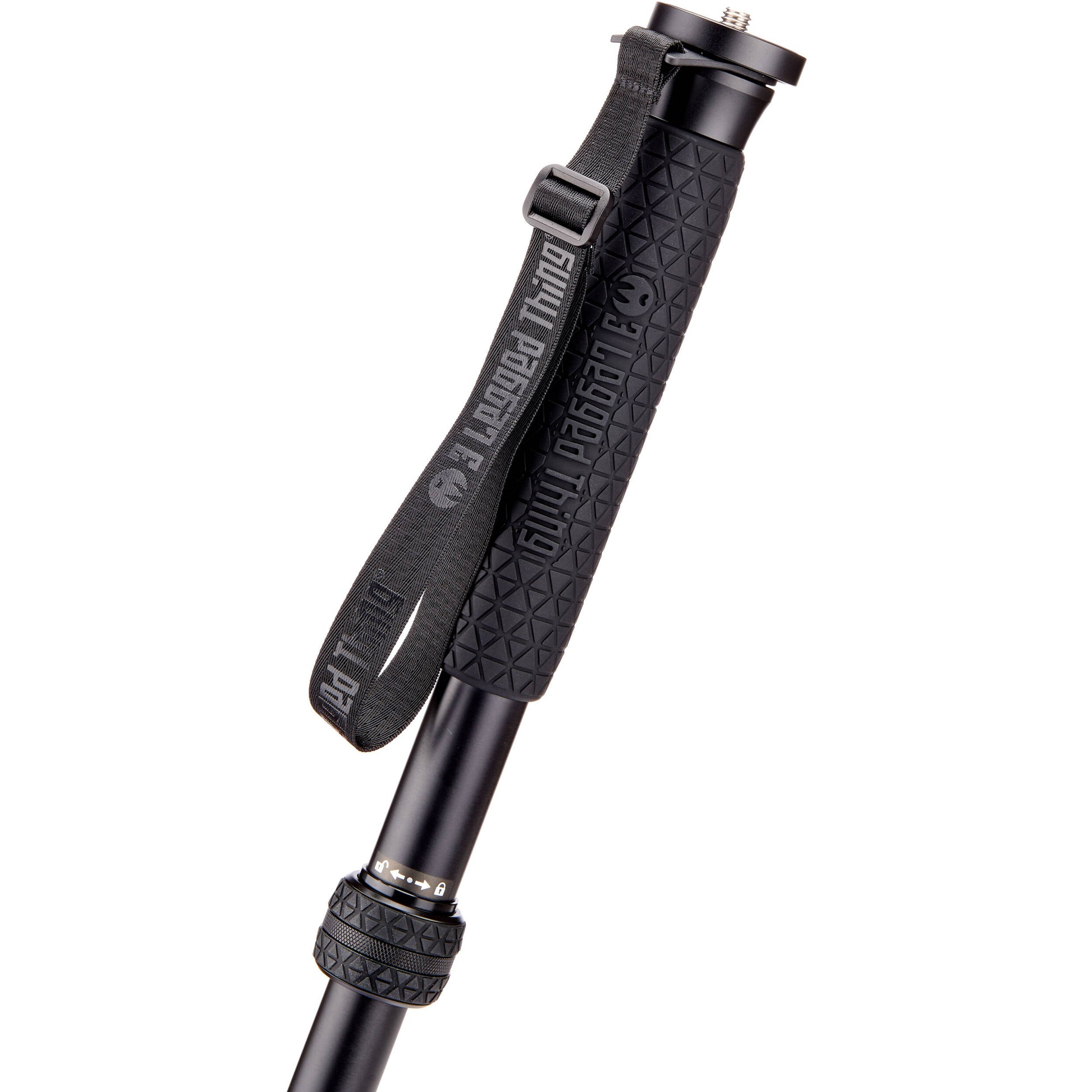 3 Legged Thing Taylor 2.0 Magnesium Alloy Monopod (Black) for professional photography and videography.