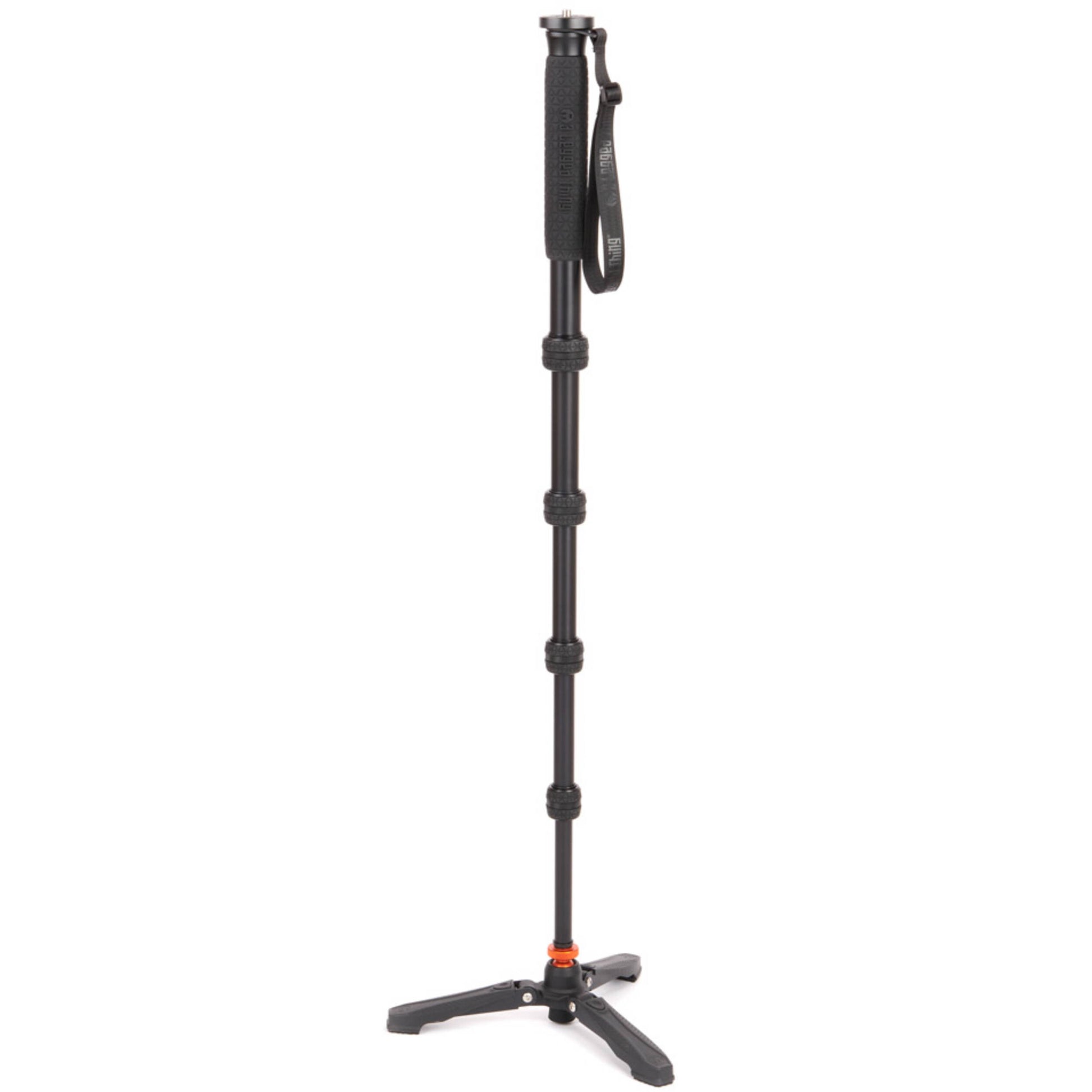 3 Legged Thing Taylor 2.0 Magnesium Alloy Monopod Kit with detachable foot stabiliser, designed for photography and videography.