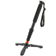 3 Legged Thing Taylor 2.0 Magnesium Alloy Monopod Kit with detachable foot stabiliser, designed for photography and videography.