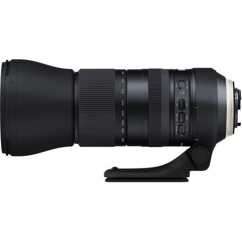 Tamron SP 150–600mm f/5–6.3 Di VC USD G2 telephoto zoom lens for Nikon F, designed for wildlife, sports, and nature photography.
