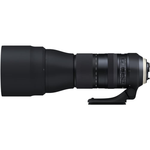 Tamron SP 150–600mm f/5–6.3 Di VC USD G2 telephoto zoom lens for Nikon F, designed for wildlife, sports, and nature photography.